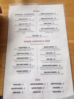 Menu photo 6 On The Deck Restaurant and Bar Atlantic Highlands, NJ