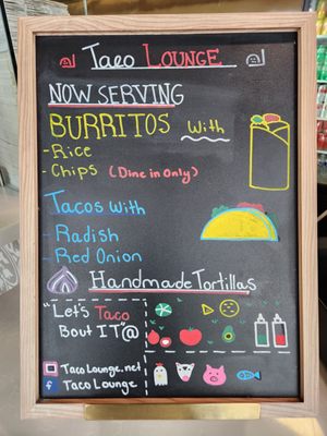 Menu photo 3 Taco Lounge Escaya Chula Vista, CA Menu photo 3 Taco Lounge Escaya Chula Vista, CA