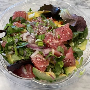 Pop Up Café - Tuna Poke Salad with Tuna - Vietnamese Near Me - Philadelphia, Pennsylvania Pop Up Café - Tuna Poke Salad with Tuna - Vietnamese Near Me - Philadelphia, Pennsylvania