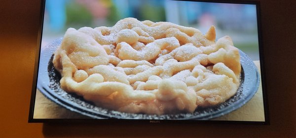 Log Ride Funnel Cake by null