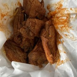 Wing Cave & Grill - Extra hot wings