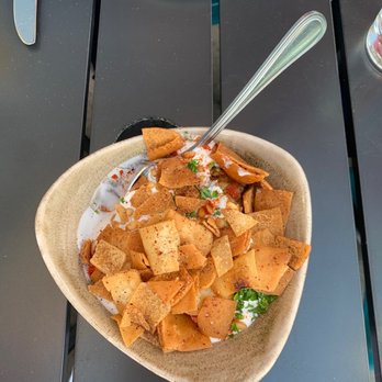 Moona - Eggplant Fatteh - Mediterranean Near Me - Cambridge, Massachusetts