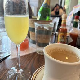 Mimosas and coffee Mimosas and coffee