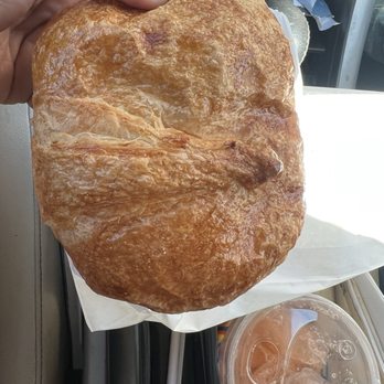 Sweethearts Gourmet Donuts - Ham and cheese croissant. First time trying it. The croissant is light, buttery and delicious! - Breakfast & Brunch Near Me - Anthem, Arizona
