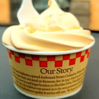Anderson's Frozen Custard - Andersons Orange Cream - Ice Cream & Frozen Yogurt Near Me - Williamsville, New York Anderson's Frozen Custard - Andersons Orange Cream - Ice Cream & Frozen Yogurt Near Me - Williamsville, New York