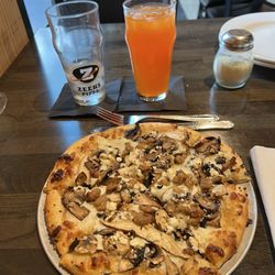 Zeeks Pizza - Legion of Shroom and an Jones Orange Cream soda