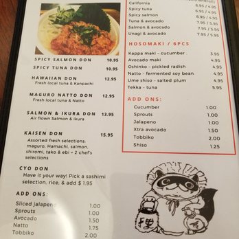 Tanuki Sushi - Menu - Sushi Bars Near Me - Kaneohe, Hawaii Tanuki Sushi - Menu - Sushi Bars Near Me - Kaneohe, Hawaii