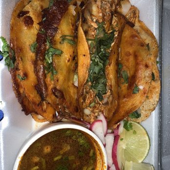 El Jardin - Birria Tacos with Consommé for the win . - Mexican Near Me - Passaic, New Jersey El Jardin - Birria Tacos with Consommé for the win . - Mexican Near Me - Passaic, New Jersey