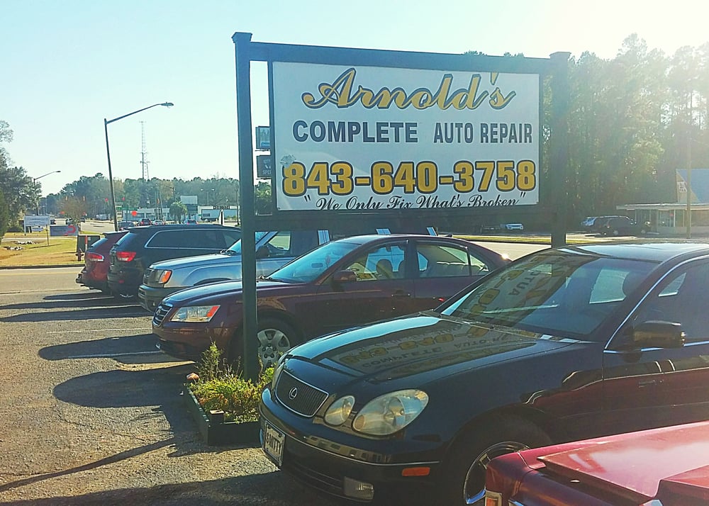 ARNOLDS COMPLETE AUTO REPAIR 1218 Redbank Rd, Goose Creek, South Carolina Auto Repair
