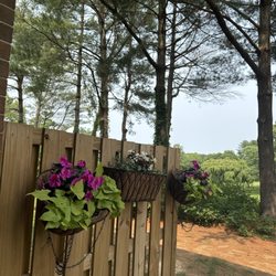 Meadows Farms Nurseries - Route 7 - Plants and pots from the store.