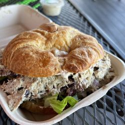 Cathy Mackenthuns Meats And Deli - Chicken Curry Croissant with Cranberry Chicken Salad