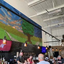 Imperial Oak Brewing - Willow Springs - Taproom. Very crowded on this day with Willowfest.