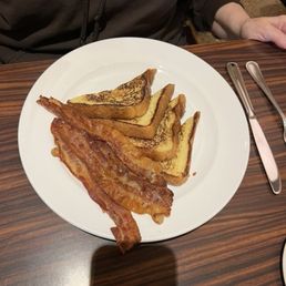 French Toast and Bacon French Toast and Bacon