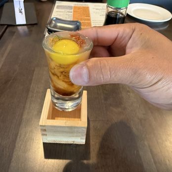Oshare Sushi & Bar - Uni Shot - Desserts Near Me - Lowell, Massachusetts Oshare Sushi & Bar - Uni Shot - Desserts Near Me - Lowell, Massachusetts