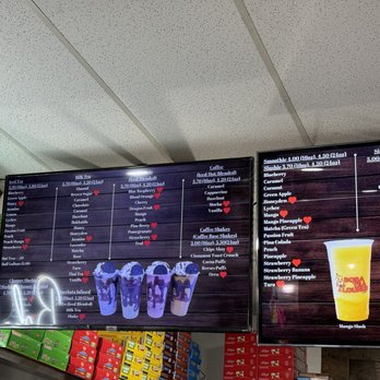Boba Tea Lounge - Menu 10/1/24 - Coffee & Tea Near Me - Covina, California