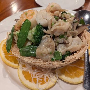 Phoenix Asian Cuisine - The "Dragon's Nest" which I found to be pretty bland. - Asian Fusion Near Me - Greensboro, North Carolina