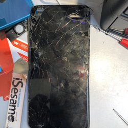 Island Cell - The guy took before and after picture to of my galaxy s8!!