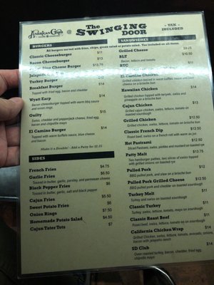 Menu photo 6 The Swinging Door Saloon Tustin, CA Menu photo 6 The Swinging Door Saloon Tustin, CA