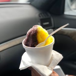 Suga Mama Snoballs - Small Grape and Pineapple Sno Cone