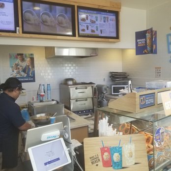 Auntie Anne's - The mall food establishment, at the counter - Pretzels Near Me - Roseville, California