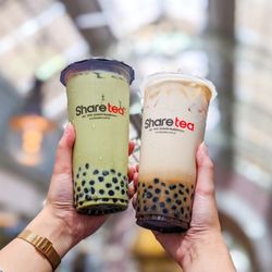 Sharetea - Matcha milk tea with boba
Classic pearl Milk tea
