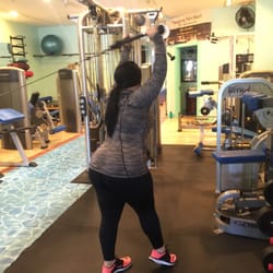 Mobb Fitness - Isolating specific muscles at a low weight and going until you exhaust the muscle group will tone you up and tighten up the under arms!