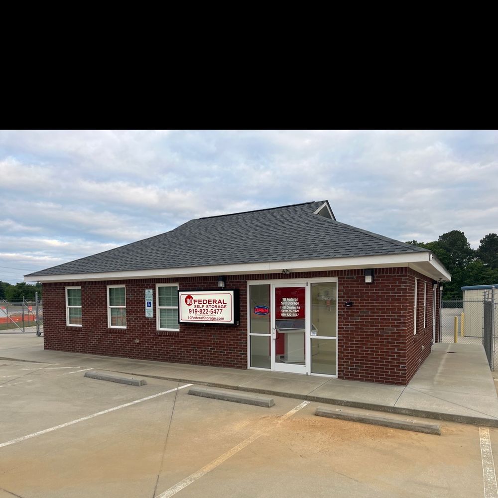 10 FEDERAL SELF STORAGE GARNER NORTH CAROLINA Updated September 2024