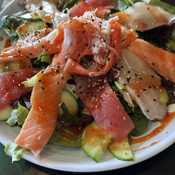 Rock N Roll Sushi - Spicy Sashimi Salad - Sushi Bars Near Me - Apollo Beach, Florida Rock N Roll Sushi - Spicy Sashimi Salad - Sushi Bars Near Me - Apollo Beach, Florida