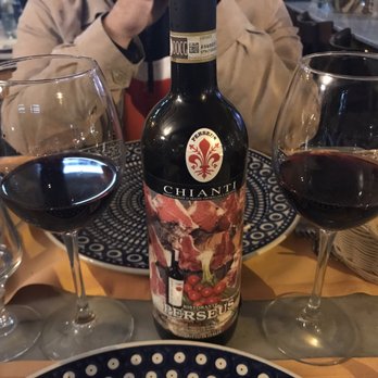 Perseus - Amazing house wine--wonderful Chianti - Tuscan Near Me - Florence, FI