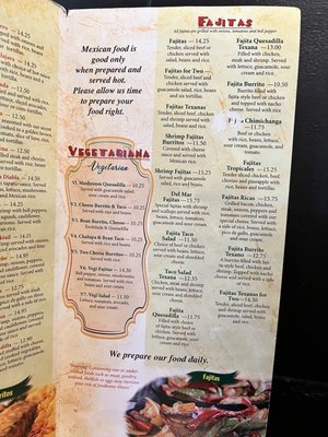 Menu photo 3 Compadres Mercersburg, PA