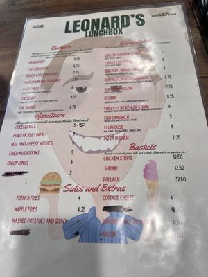 Menu photo 2 Leonard’s Lunchbox Avoca, IA Menu photo 2 Leonard’s Lunchbox Avoca, IA