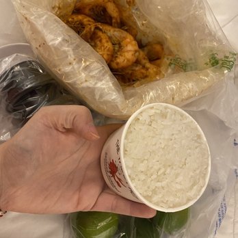 Yabby Hut - White rice - Seafood Near Me - Denver, Colorado