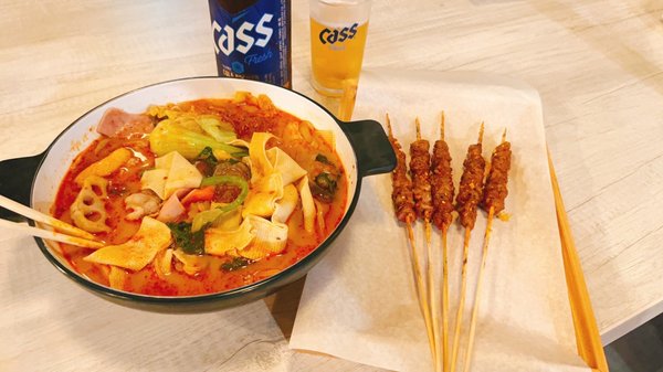 Qianlixiang spicy hot pot 천리향 마라탕 by null