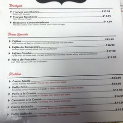La Ventura Panaderia Y Restaurante Salvadoreno - Menu 2022