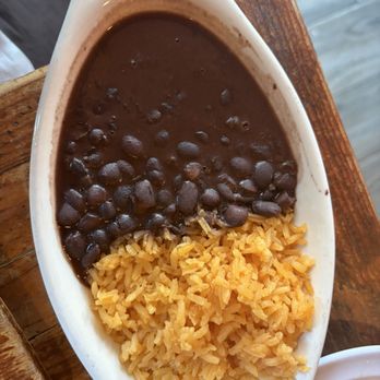 Los Tres Chiflados - Side of rice and black beans - Mexican Near Me - Brooklyn, New York