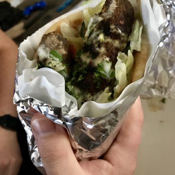 Egyptian Bros - Kinda difficult to see gigantic kofta pita sandwich - Mediterranean Near Me - Portland, Oregon Egyptian Bros - Kinda difficult to see gigantic kofta pita sandwich - Mediterranean Near Me - Portland, Oregon