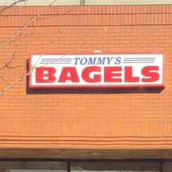 Tommy's Bagels - Outside sign