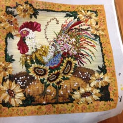 Queen Anne Stitches - Sherry's Rooster