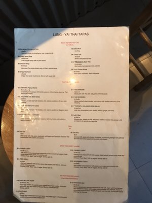 Menu photo 6 Lung Yai Thai Tapas Miami, FL