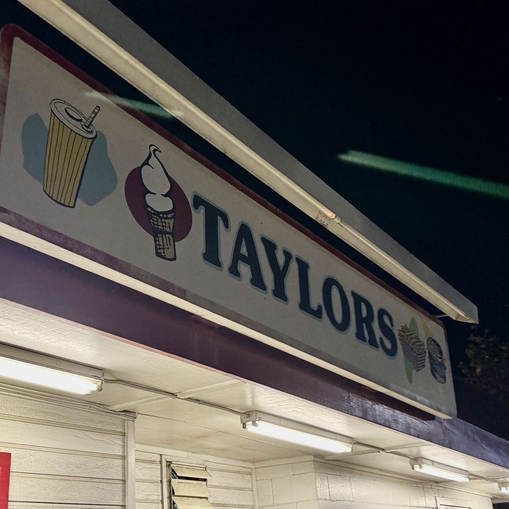 Taylors - Outside sign - Burgers Near Me - Loomis, California Taylors - Outside sign - Burgers Near Me - Loomis, California