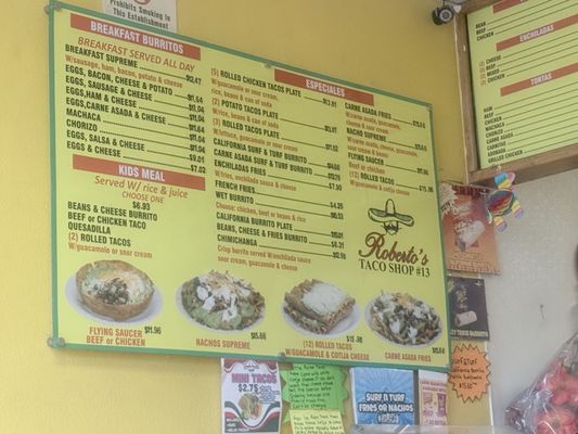 Menu photo 2 Roberto's Tacos Shop 13 Oceanside, CA Menu photo 2 Roberto's Tacos Shop 13 Oceanside, CA