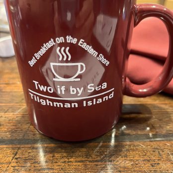 Two If By Sea Restaurant - Coffee!!!! Endless cup of Joe!!! The dark substance that provides life to most of the living world! - American Near Me - Tilghman, Maryland Two If By Sea Restaurant - Coffee!!!! Endless cup of Joe!!! The dark substance that provides life to most of the living world! - American Near Me - Tilghman, Maryland