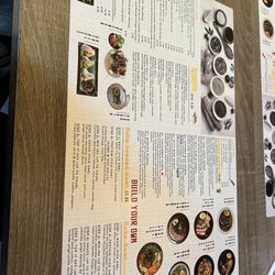 Menu side 2
