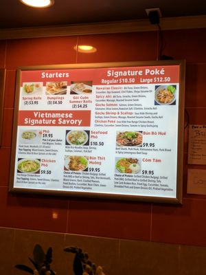 Menu photo 2 Pho and Poke House Durham, NC
