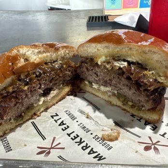 Market Eatz - Market Single Burger - Burgers Near Me - Lafayette, Louisiana