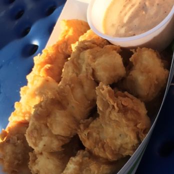 The Lemon Bar - I didn't know fish had fingers. LOL! But, these fish fingers were delicious with a side of (tolerable) spicy dipping sauce. - American Near Me - Neptune Beach, Florida The Lemon Bar - I didn't know fish had fingers. LOL! But, these fish fingers were delicious with a side of (tolerable) spicy dipping sauce. - American Near Me - Neptune Beach, Florida