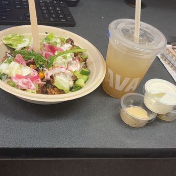 CAVA - CUCUMBER MINT LEMONADE MIX - Mediterranean Near Me - Atlanta, Georgia