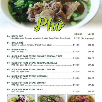 Nho Kitchen - New menu from their Facebook page - Pho - Vietnamese Near Me - Fresno, California Nho Kitchen - New menu from their Facebook page - Pho - Vietnamese Near Me - Fresno, California