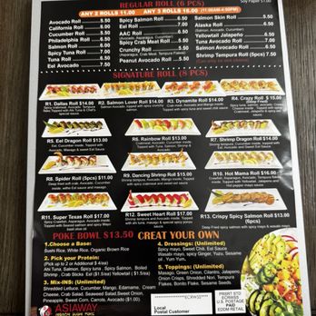 Asiaway - Menu - Chinese Near Me - DeSoto, Texas