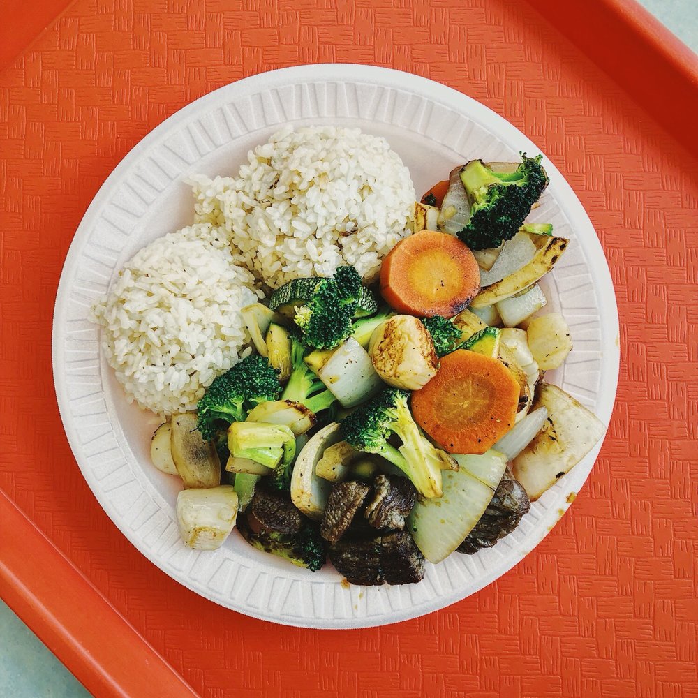 Hibachi Blue - Steak and scallops will run you about $10 - Japanese Near Me - Morrisville, North Carolina Hibachi Blue - Steak and scallops will run you about $10 - Japanese Near Me - Morrisville, North Carolina